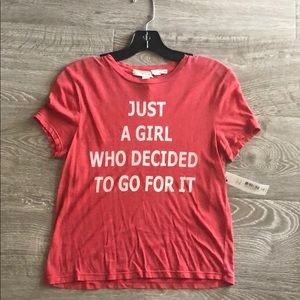 Alice + Olivia graphic t-shirt